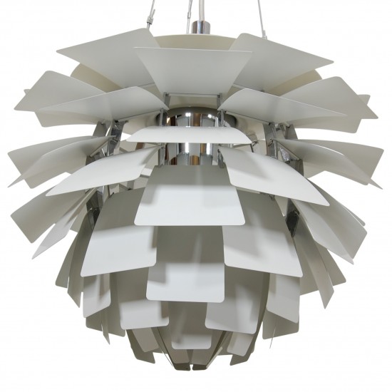 Poul Henningsen hvid Kogle lampe 48cm