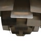 Poul Henningsen steel Artichoke lamp 72 Cm