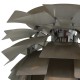 Poul Henningsen steel Artichoke lamp 72 Cm