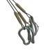Poul Henningsen steel Artichoke lamp 72 Cm