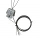 Poul Henningsen steel Artichoke lamp 72 Cm