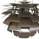 Poul Henningsen steel Artichoke lamp 72 Cm