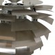 Poul Henningsen steel Artichoke lamp 72 Cm