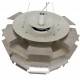 Poul Henningsen steel Artichoke lamp 72 Cm
