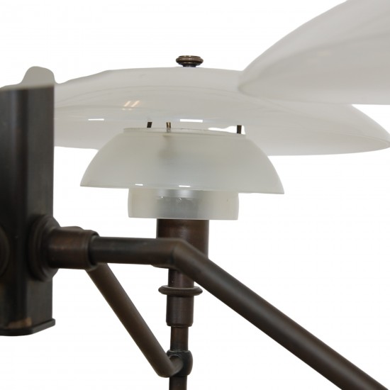 Poul Henningsen Academy chandelier PH3/2 from the 1930's
