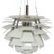 Poul Henningsen hvid Kogle lampe 48 Cm