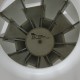 Poul Henningsen hvid Kogle lampe 48 Cm