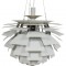Poul Henningsen hvid PH Kogle lampe 60 Cm