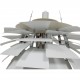 Poul Henningsen hvid PH Kogle lampe 60 Cm