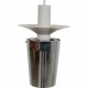 Poul Henningsen hvid PH Kogle lampe 60 Cm