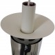 Poul Henningsen hvid PH Kogle lampe 60 Cm