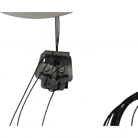 Poul Henningsen hvid PH Kogle lampe 60 Cm