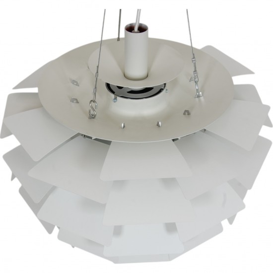 Poul Henningsen hvid PH Kogle lampe 60 Cm