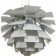 Poul Henningsen hvid PH Kogle lampe 60 Cm
