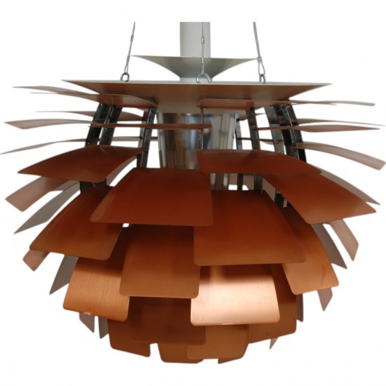 Poul Henningsen copper PH Artichoke lamp 60 Cm