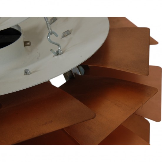 Poul Henningsen copper PH Artichoke lamp 60 Cm