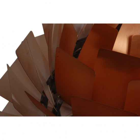 Poul Henningsen copper PH Artichoke lamp 60 Cm