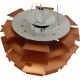 Poul Henningsen copper PH Artichoke lamp 60 Cm