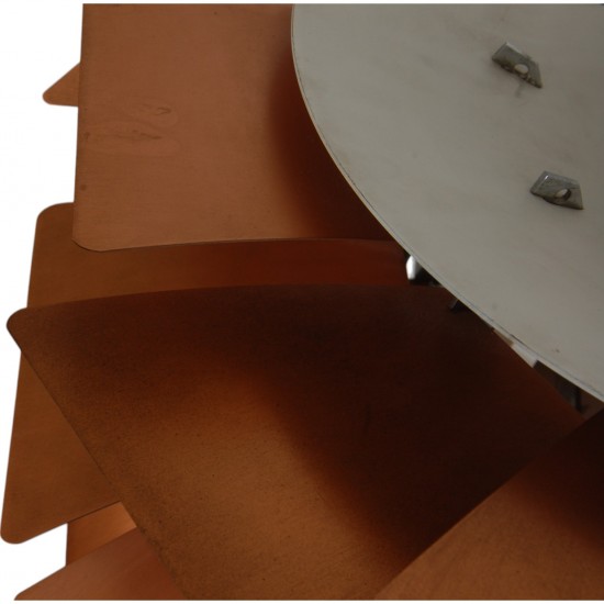 Poul Henningsen copper PH Artichoke lamp 60 Cm