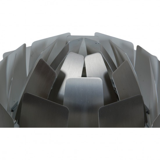 Poul Henningsen stål PH kogle lampe 60 Cm