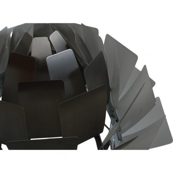 Poul Henningsen stål PH kogle lampe 60 Cm