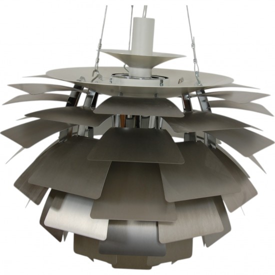 Poul Henningsen stål PH kogle lampe 60 Cm