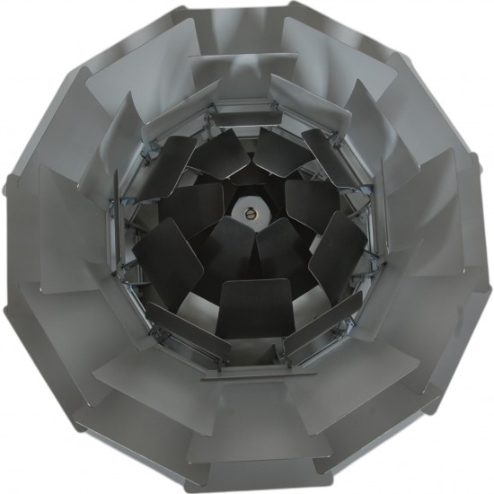 Poul Henningsen stål PH kogle lampe 60 Cm