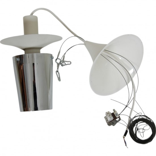 Poul Henningsen stål PH kogle lampe 60 Cm