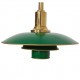 Poul Henningsen green PH 3/2 pendant