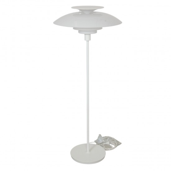 Poul Henningsen hvid PH80 gulvlampe