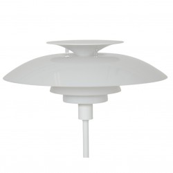 Poul Henningsen hvid PH80 gulvlampe