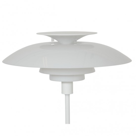 Poul Henningsen hvid PH80 gulvlampe