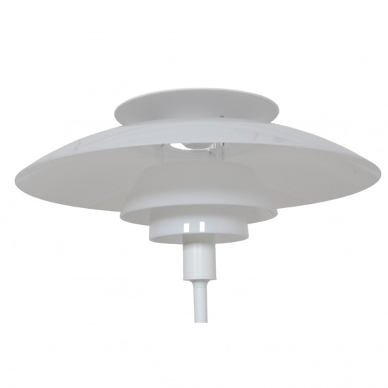 Poul Henningsen hvid PH80 gulvlampe