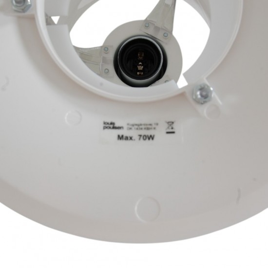 Poul Henningsen hvid PH80 gulvlampe