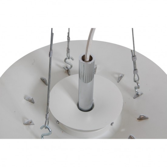 Poul Henningsen stål Kogle lampe 48 cm