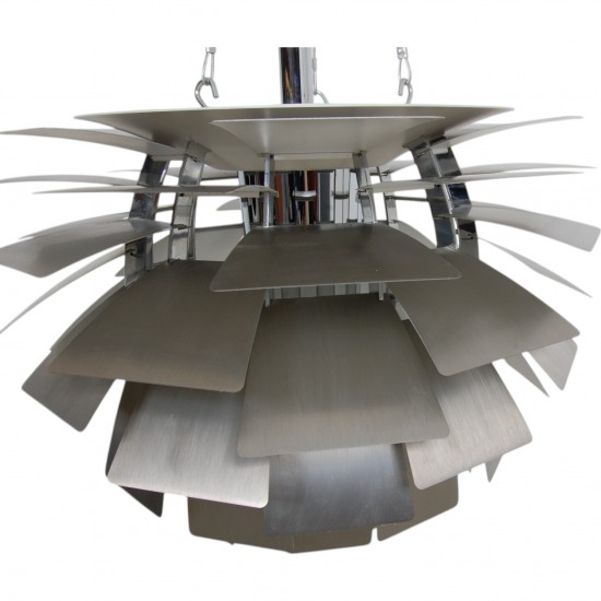 Poul Henningsen stål Kogle lampe 48 cm