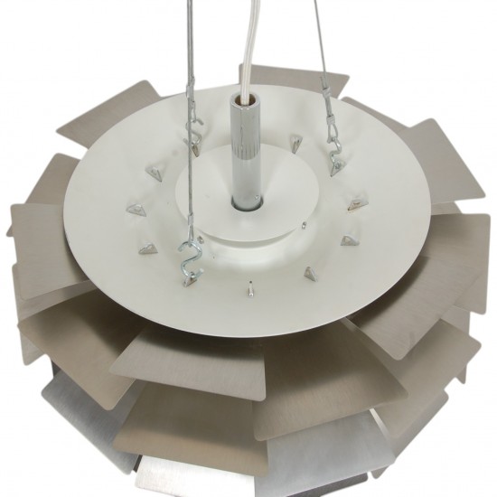 Poul Henningsen stål Kogle lampe 48 cm