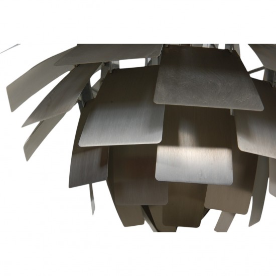 Poul Henningsen stål Kogle lampe 48 cm