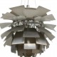Poul Henningsen stål Kogle lampe 48 cm