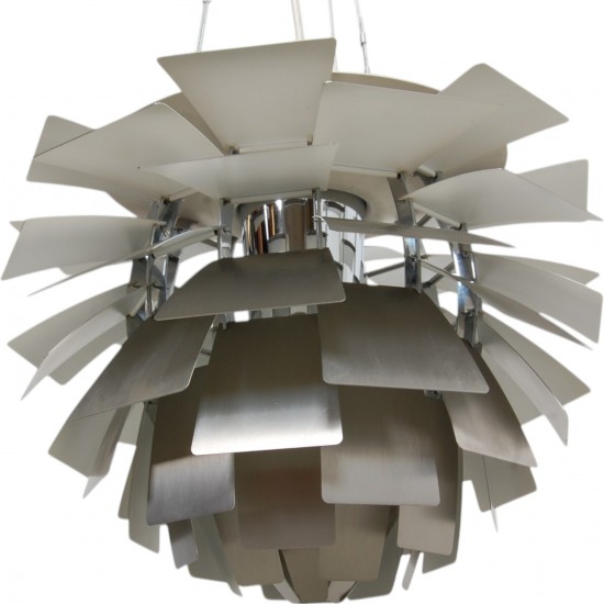 Poul Henningsen steel Artichoke lamp 48 cm