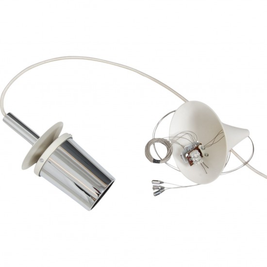 Poul Henningsen steel Artichoke lamp 48 cm