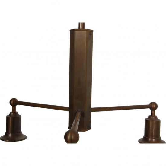 Poul Henningsen Ph stammekrone of browned brass
