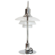 Poul Henningsen Ny chrome 2/2 Spørgsmålstegnet Bordlampe