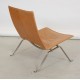 Poul Kjærholm PK-22 lounge chair in patinated elegance leather