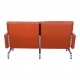 Poul Kjærholm PK-31/2 sofa from Kold Christensen with cognac leather