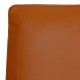 Poul Kjærholm PK-31/1 Lounge chair reupholstered in cognac Nevada aniline leather