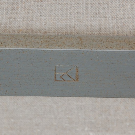 Poul Kjærholm PK-31/1 lænestol i sort læder, Kold Christensen
