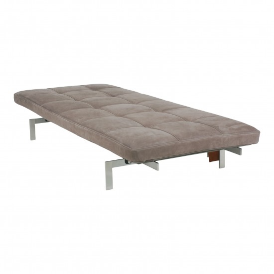 Poul Kjærholm Ny PK-80 Daybed i Royal Nubuck læder Poul Kjærholm Ny PK-80 Daybed i Royal Nubuck læder
