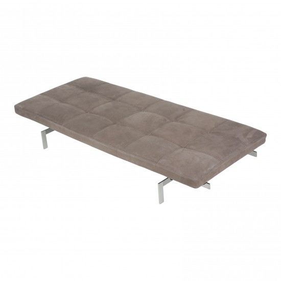 Poul Kjærholm Ny PK-80 Daybed i Royal Nubuck læder Poul Kjærholm Ny PK-80 Daybed i Royal Nubuck læder