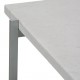 Poul Kjærholm PK-61 coffeetable of white marble with a small chip